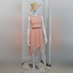Lily Rose Light Pink Casual Dress, Size XS